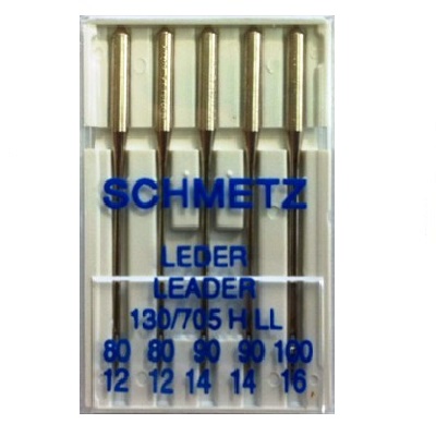 Schmetz Domestic Needles - Leather Point (pack 5 - assorted size)