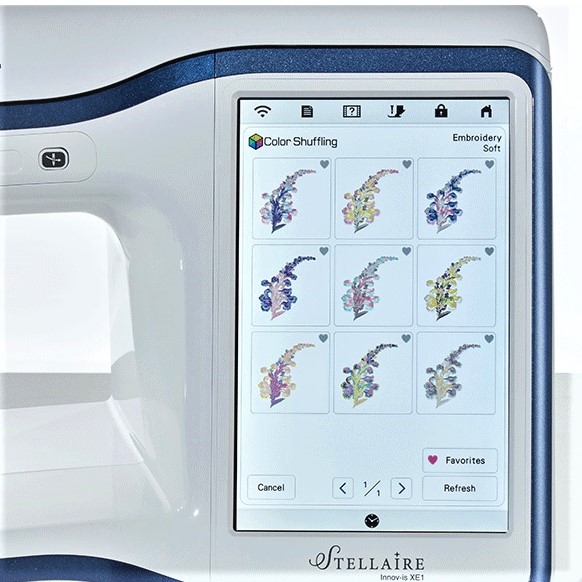 Innov-is Stellaire XE1 Embroidery Only Machine