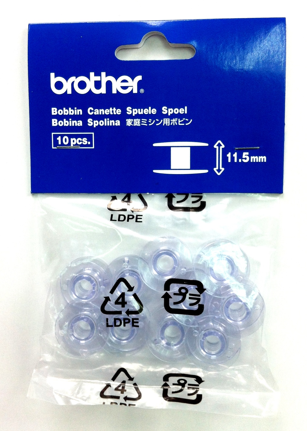 Brother Domestic Bobbins 11.5mm (SFB)