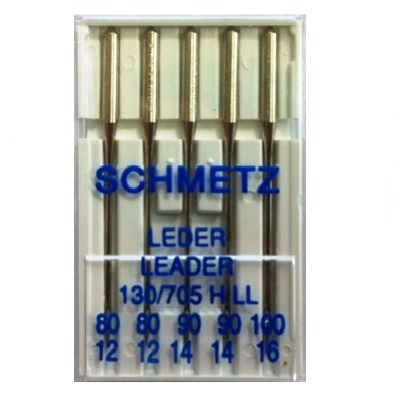 Schmetz Domestic Needles - Leatherpoint (pack 5 - 1 size)