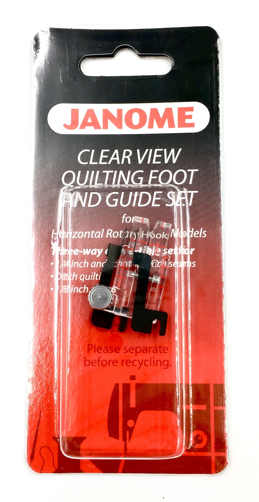 Clear View Quilting Foot & Guide Set - 200449001