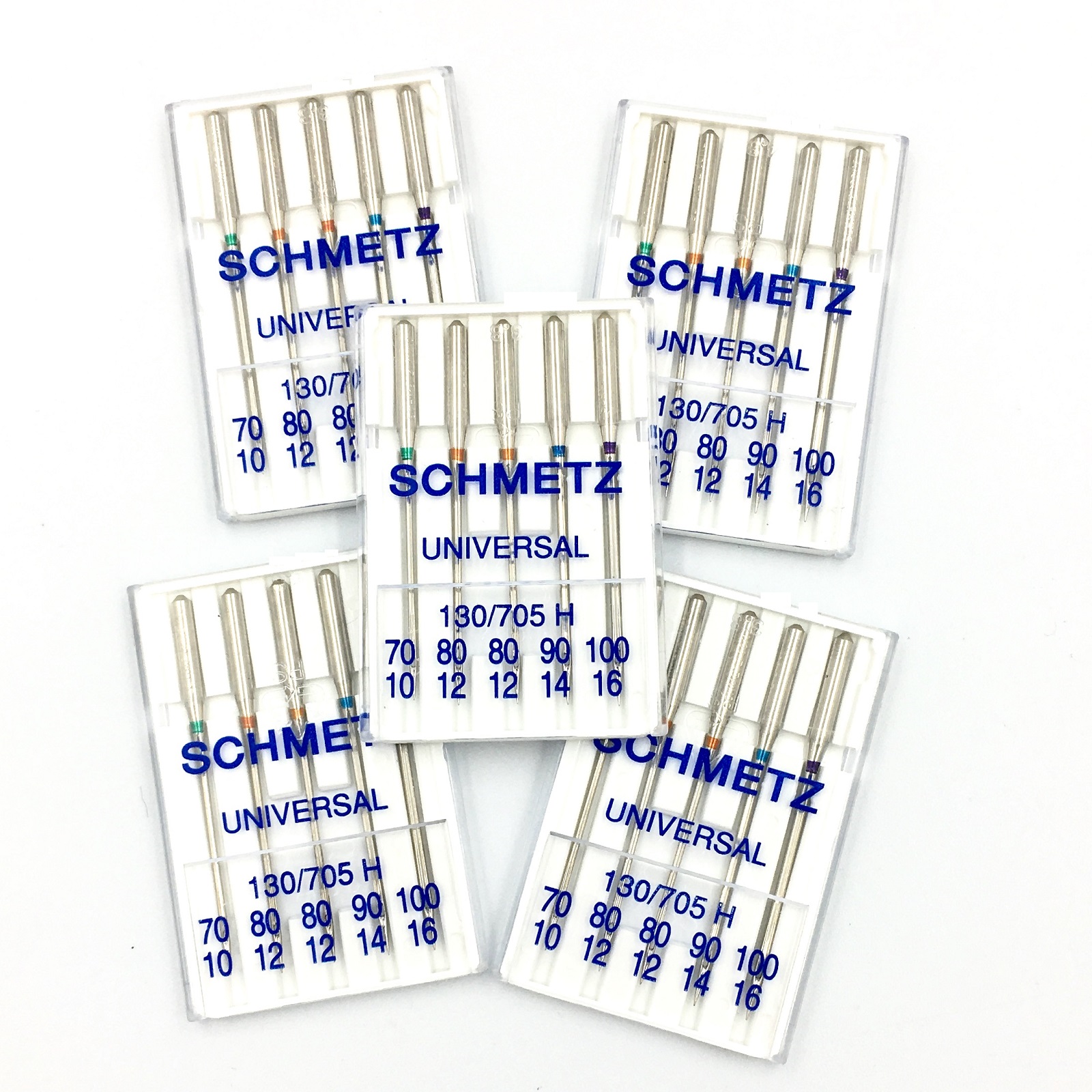 Schmetz Domestic Needles 130/705H (5 x 5 pack - assorted)